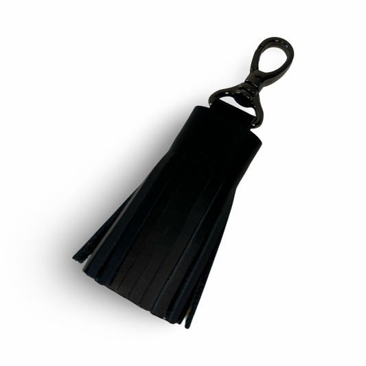 Leather tassel COOKIE