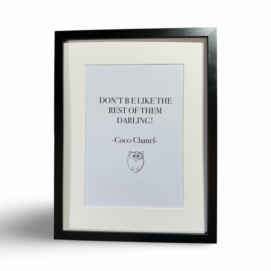 Framed Quotes