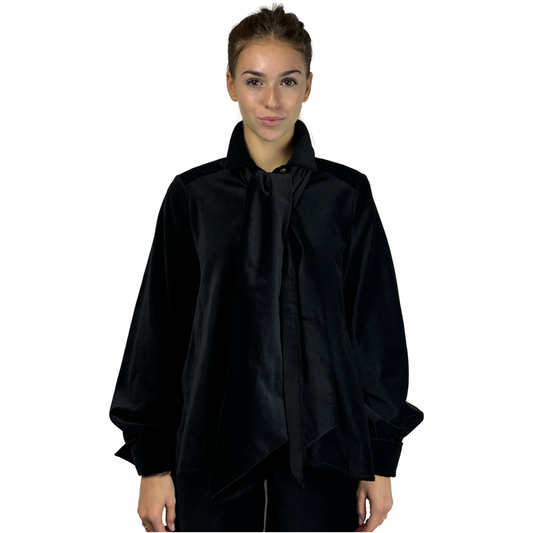 Blouse CARO Black Velvet